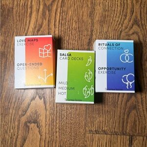 The Gottman method card decks for couples
